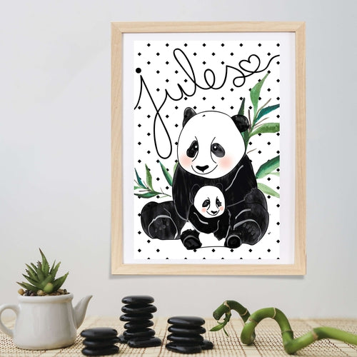 Affiche Chambre Panda