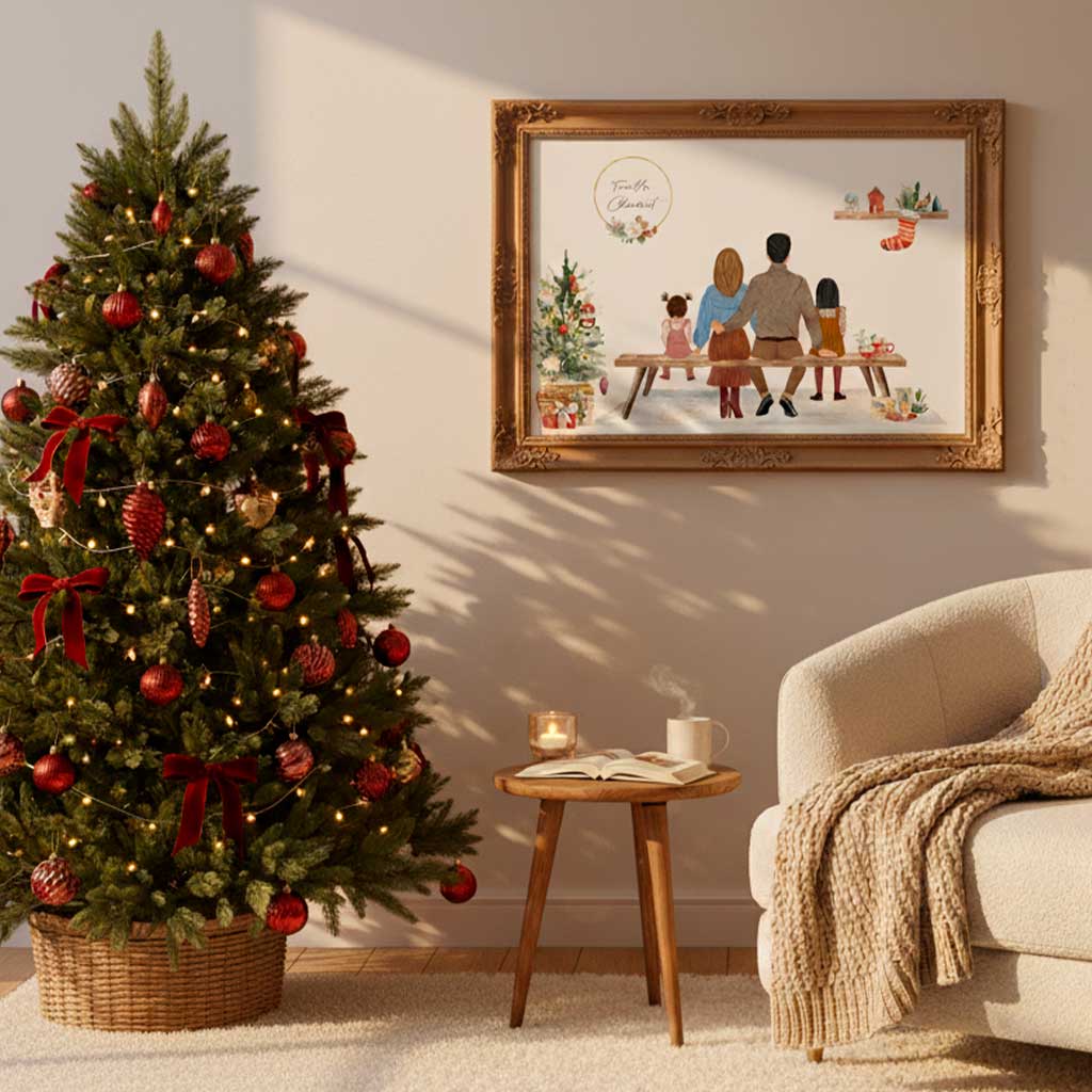 Portrait Famille Noël