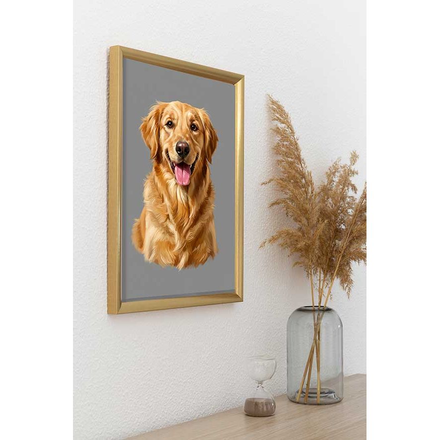 Portrait de votre animal en aquarelle – création personnalisée