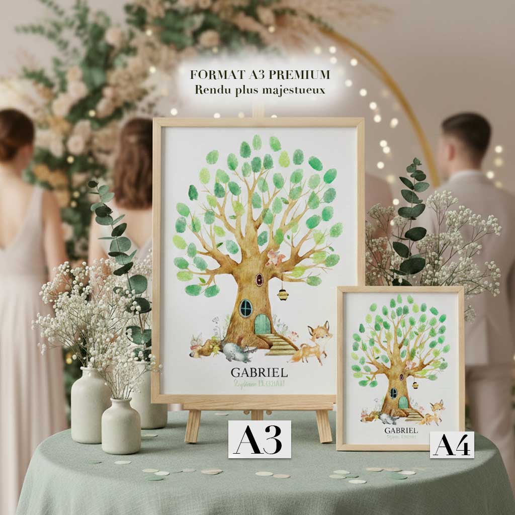 Arbre à empreintes Amis de la Forêt