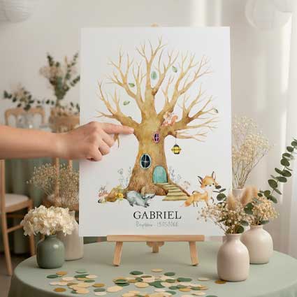 Arbre à empreintes Amis de la Forêt