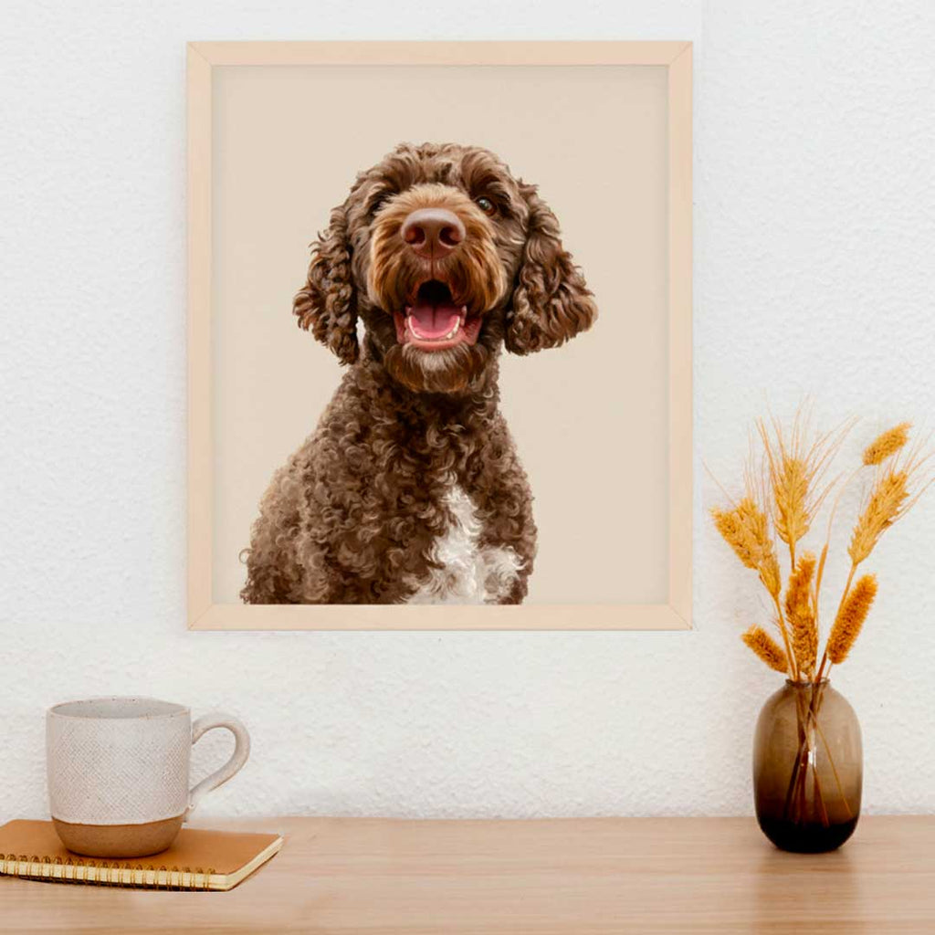 Portrait de votre chien, chat personnalisé – illustration animal