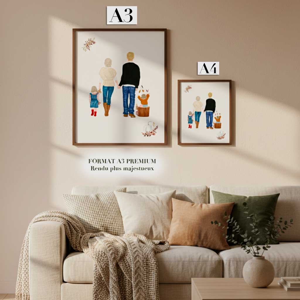 Portrait Famille Collection Automne.