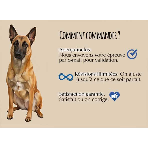 Portrait de votre animal en aquarelle – création personnalisée