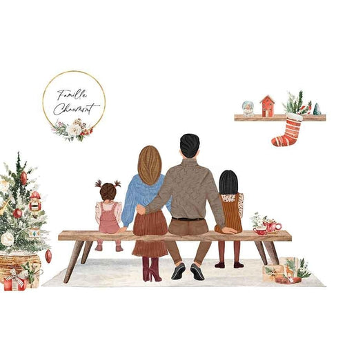 Portrait Famille Noël