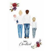 Portrait Famille Coeur des Fleurs