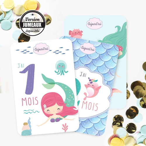 Cartes étapes bébé - Pomme Pirouette - Cadeaux personnalisables pour petits  et grands !